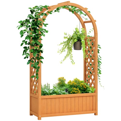 Outsunny wooden raised garden - outsunny,