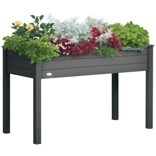 Outsunny garden wooden planter - outsunny,