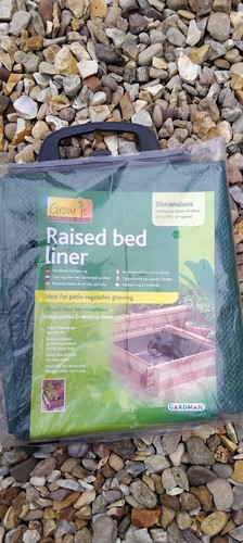 Raised bed liner 1m dark - raised,