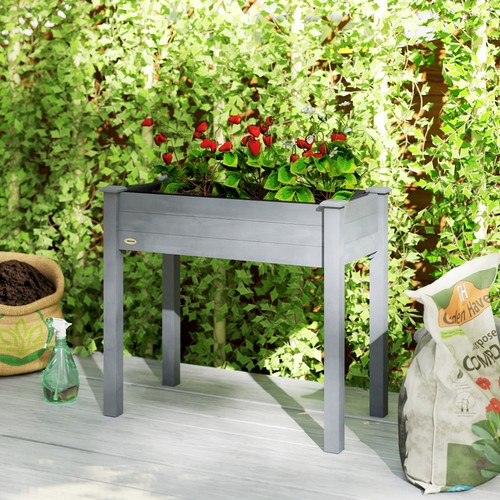 Raised bed for garden - bed, wooden
