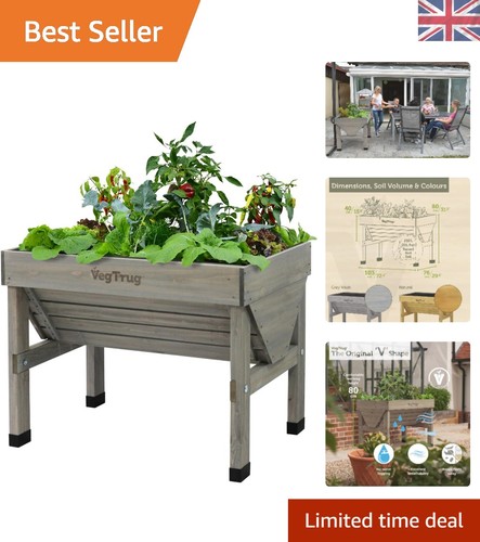 Cedar wood raised bed - cedar,