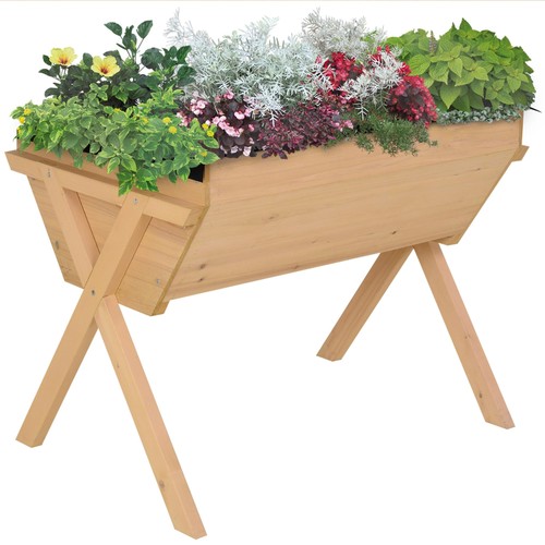 Wooden raised garden bed - raised,