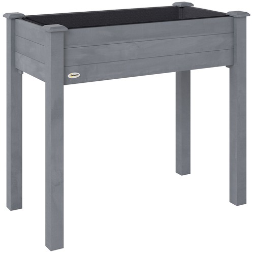 Raised bed for - raised, wooden