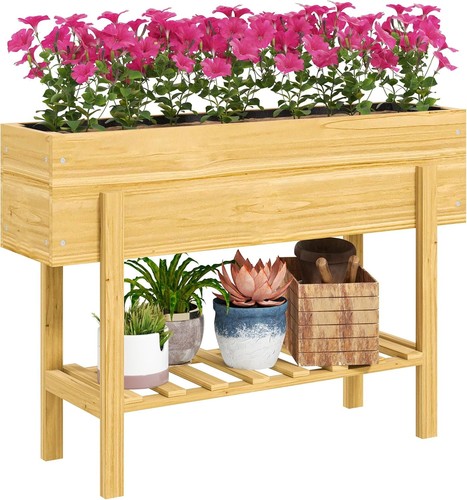 Raised garden bed planter box - raised,