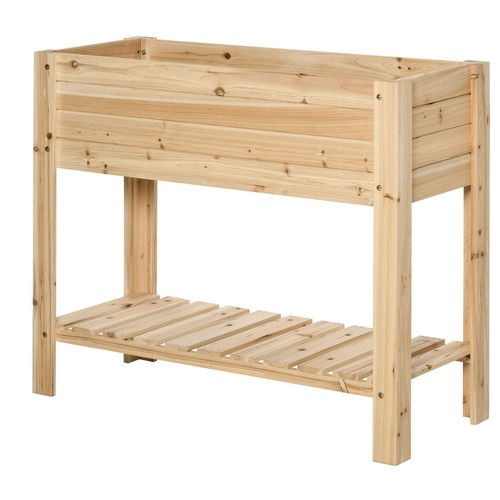 Outsunny wooden raised garden - outsunny,